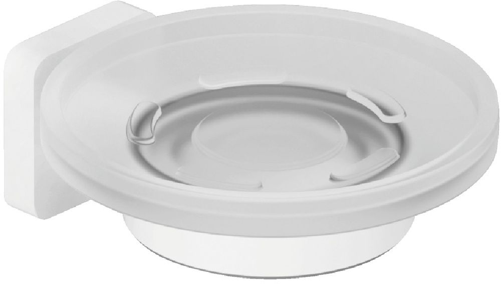 Kludi Vela S mydelniczka ścienna biały mat 2598553