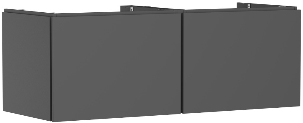 Hansgrohe Xilesa E szafka 137,5x55x50 cm podumywalkowa wisząca szara 54268760