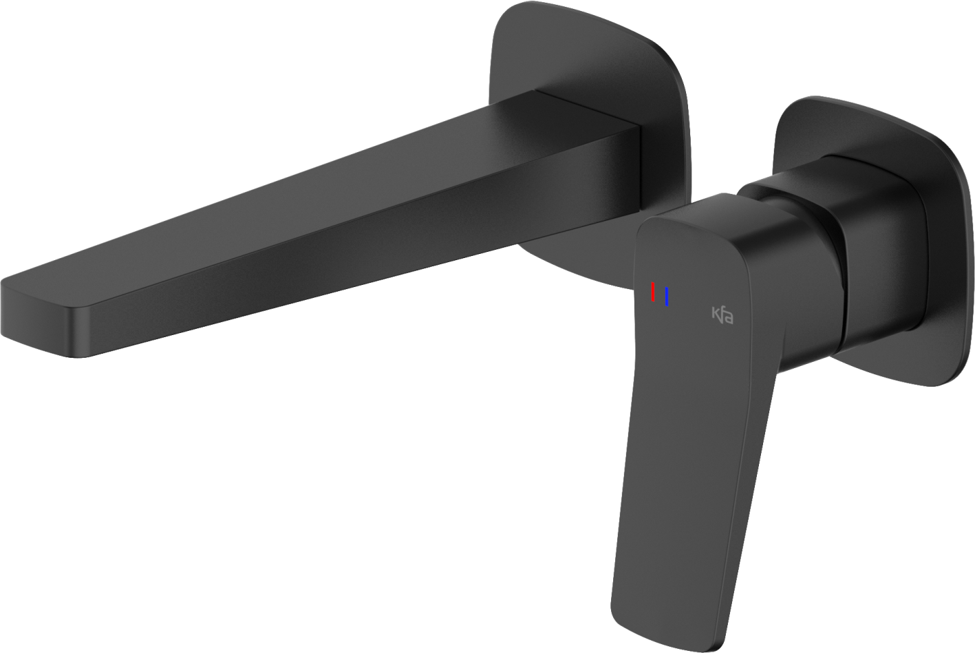 KFA Armatura Malaga Black bateria umywalkowa podtynkowa czarna 4529-810-81 - Wysyłka w 24h