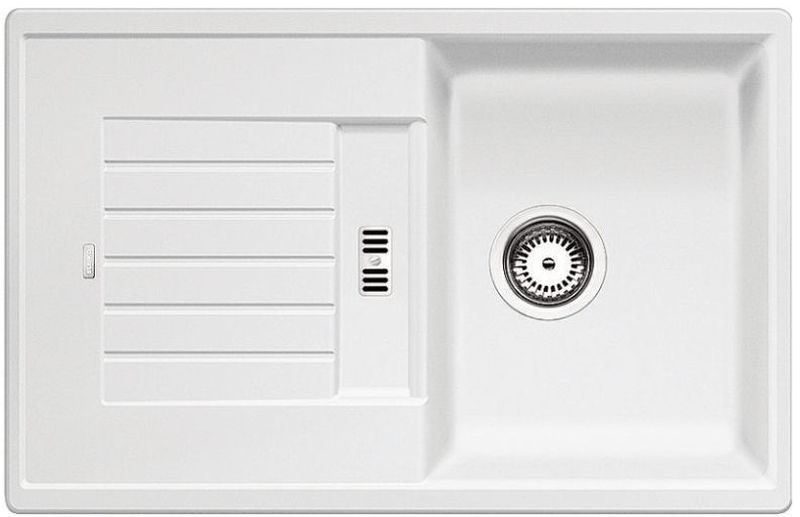 Blanco Zia 45 S zlewozmywak 78x50 cm z Silgranit PuraDur biały 514726