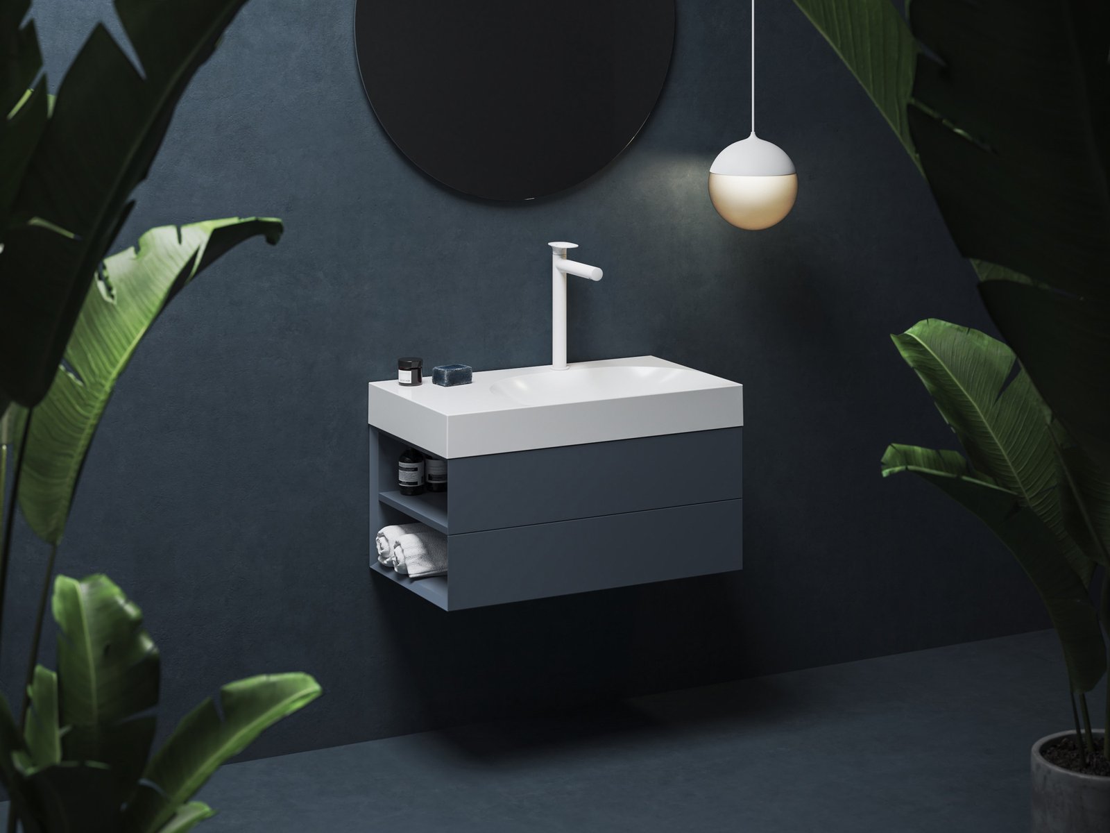 Ravak Spring bateria umywalkowa stojąca biała X070567