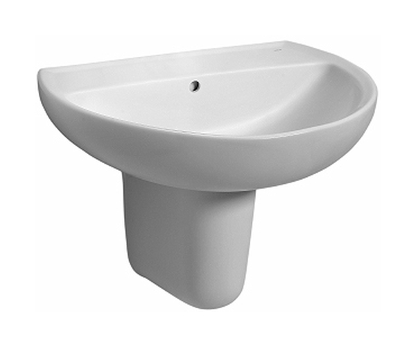 Koło Rekord umywalka 50x41 cm półokrągła biała K91050000 - Wysyłka w 24h