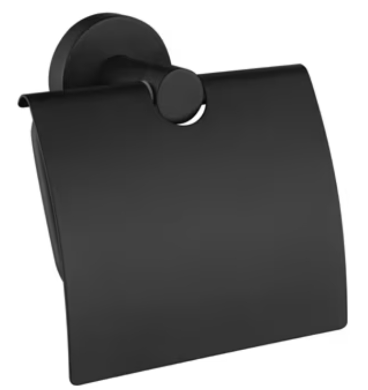 Kronenbach Lima 2.0 Black uchwyt na papier toaletowy czarny mat 29.200.100.0005