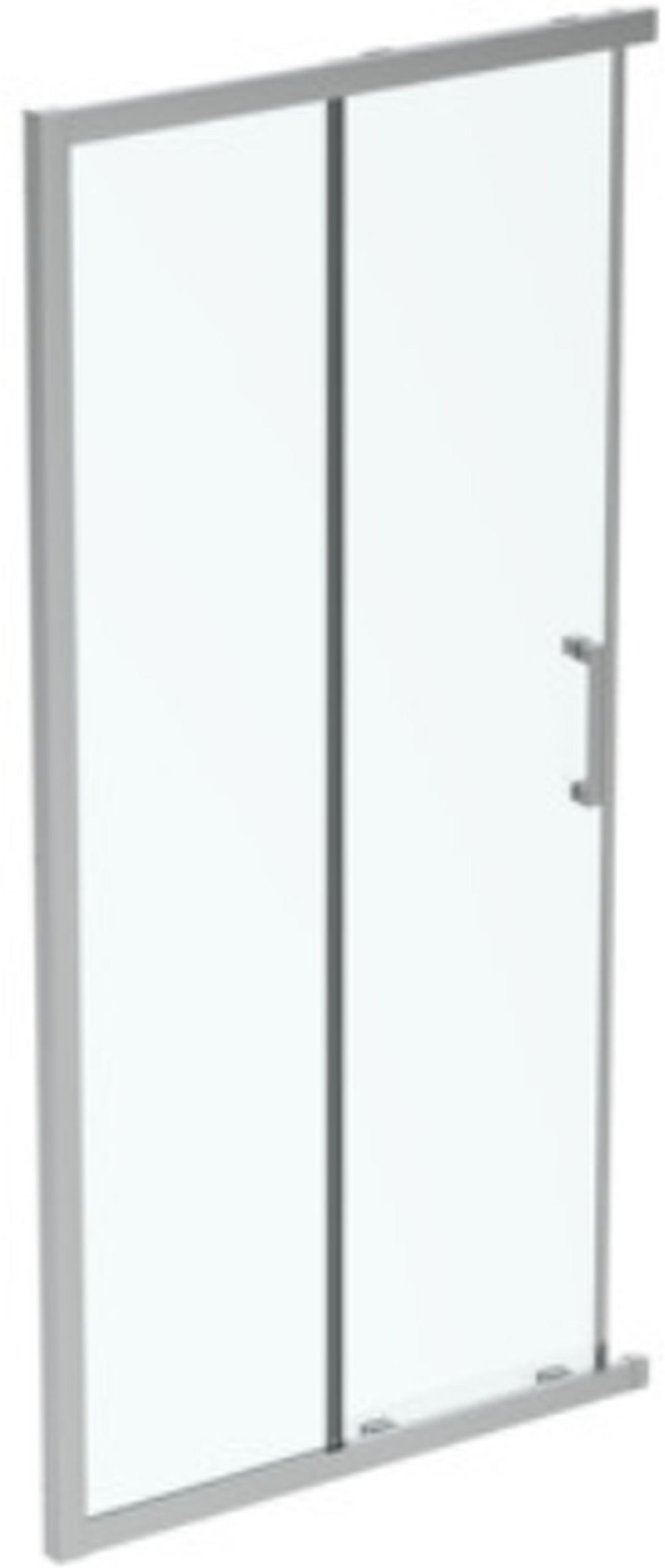 Ideal Standard Connect 2 drzwi prysznicowe cm rozsuwane srebrny szczotkowany/szkło przezroczyste K9262EO