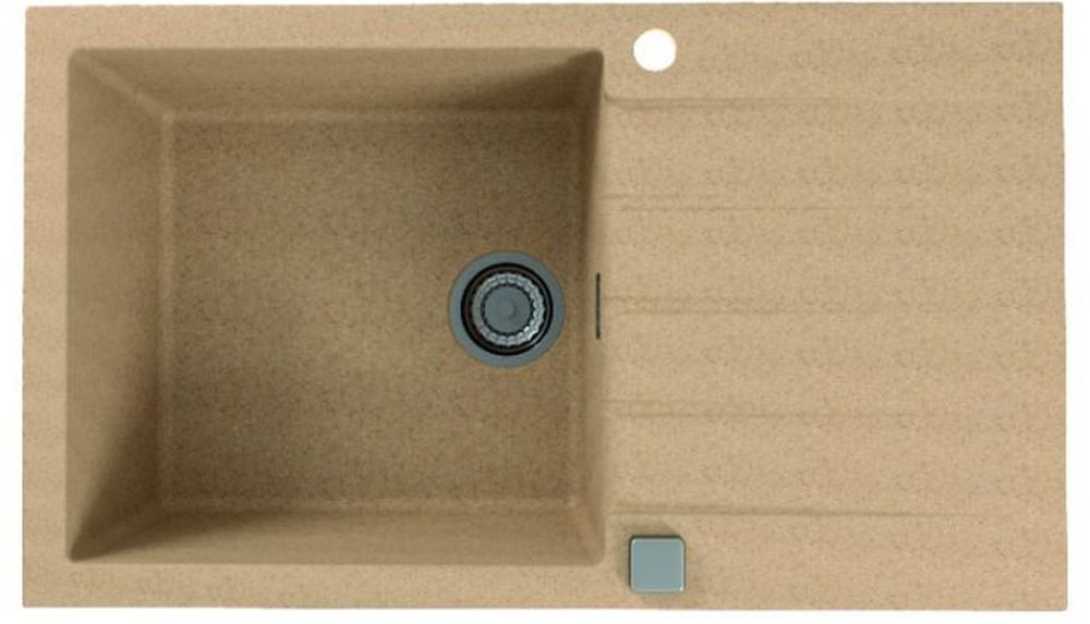 Alveus Cadit 40 zlewozmywak 86x50 cm Granital beżowy 1132029