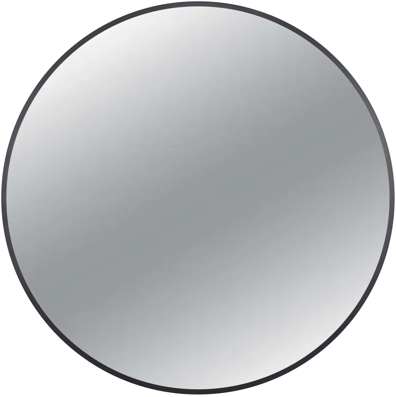 Balneo Corina Black lustro 60x60 cm okrągłe czarny L0101010503-1