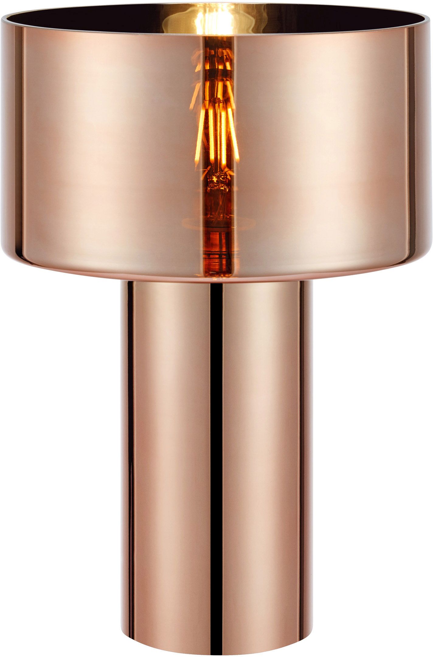 Markslöjd Corin lampa stołowa 1x40 W różowe złoto 109146