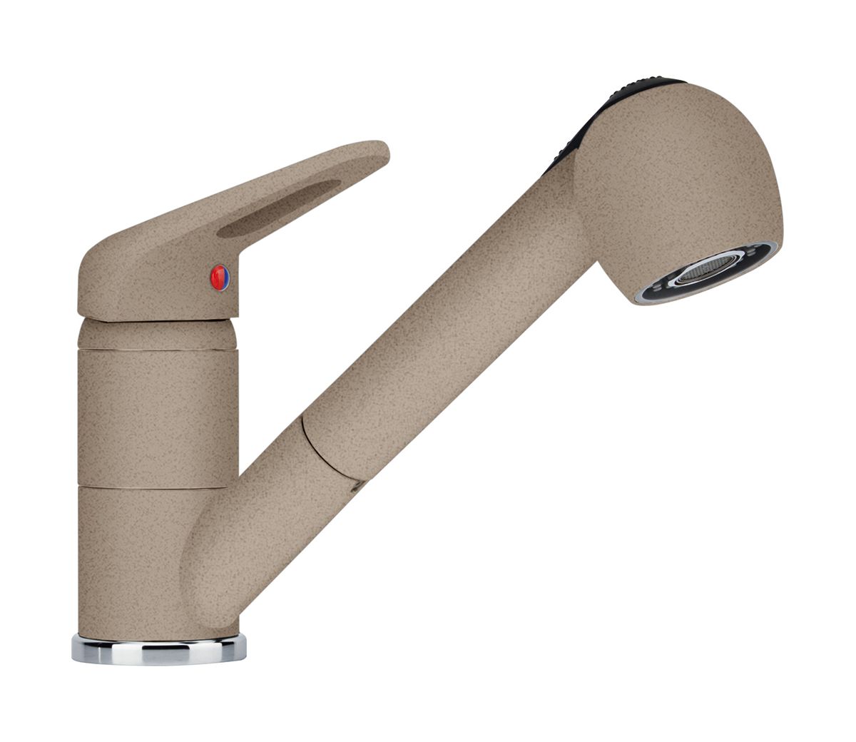 Franke Prince II Pull-Out Spray bateria kuchenna Fragranite cappuccino 115.0470.666