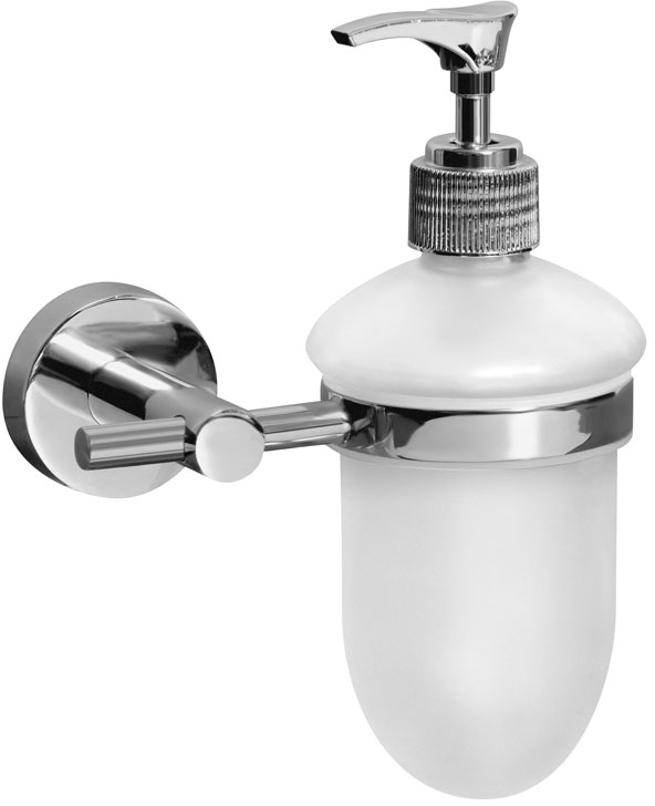 Bisk For You dozownik do mydła 150 ml ścienny chrom 01177