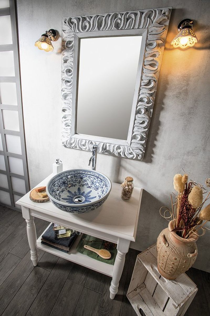 Sapho Cimbura szafka 100 cm podumywalkowa stojąca starobiały mat CIM150