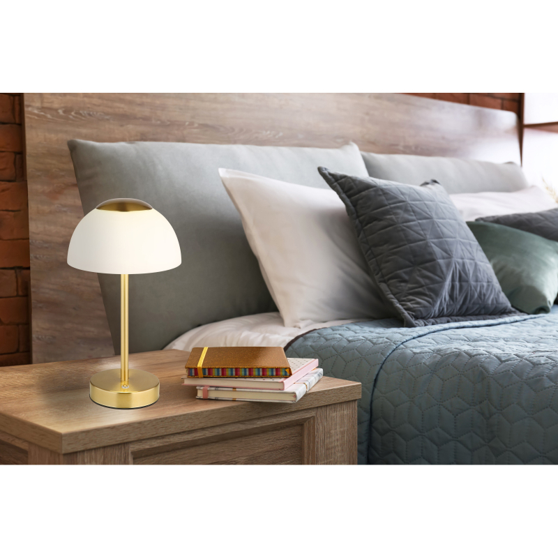 Globo Lighting Sarima lampa stołowa 1x2,5 W mosiądz 21014M - Wysyłka w 24h