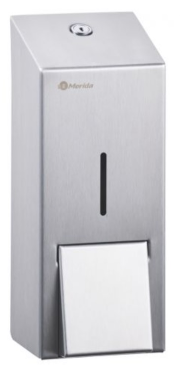 Merida Stella Maxi dozownik do mydła w pianie na jednorazowe wkłady 700 ml ścienny stal mat DSM206