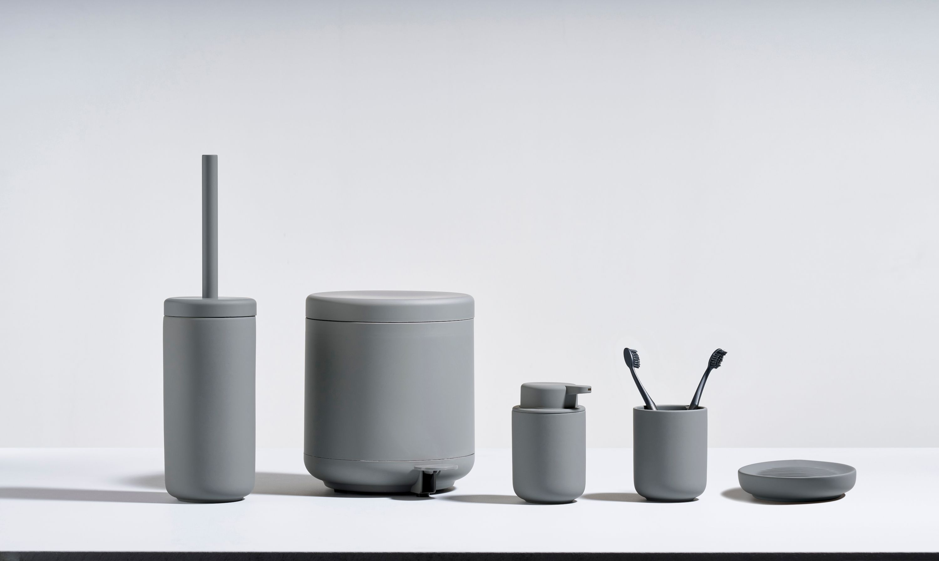 Zone Denmark Ume kosz na śmieci 4 l szary 330406 - Wysyłka w 24h