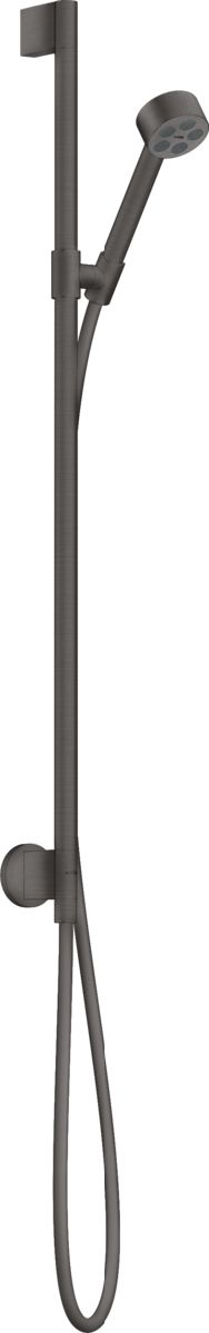 Axor One zestaw prysznicowy ścienny EcoSmart czarny chrom szczotkowany 48791340 - Wysyłka w 24h