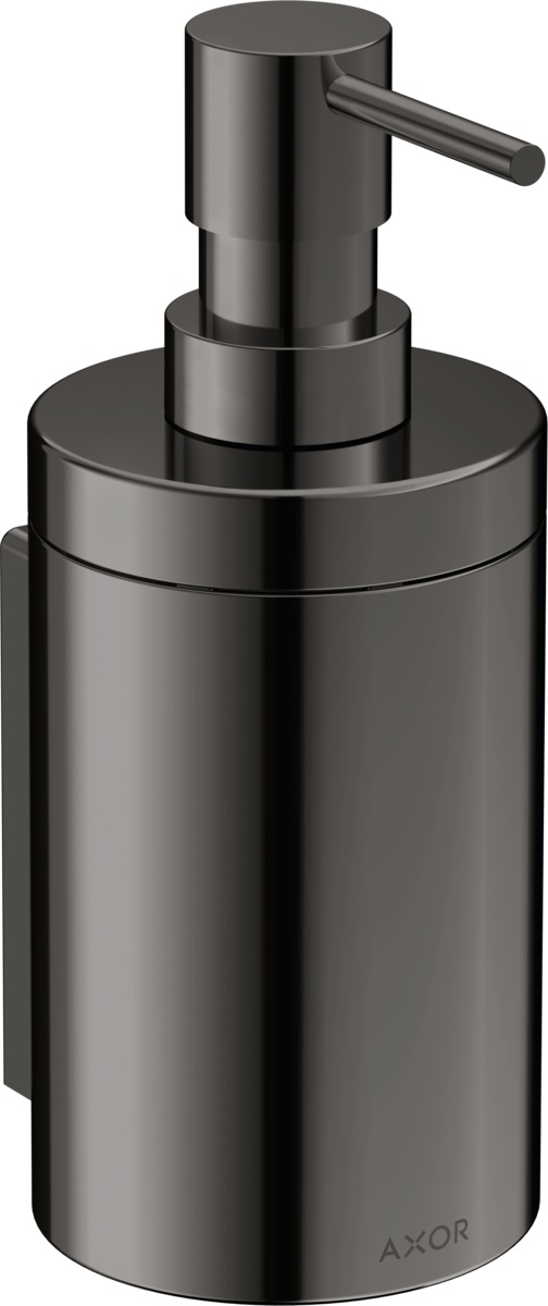 Axor Universal Circular dozownik do mydła 300 ml ścienny czarny chrom polerowany 42810330