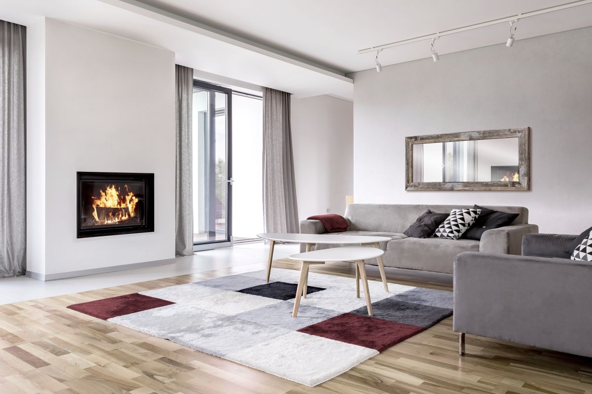 Styler Jyvaskyla lustro 148x56 cm prostokątne rama drewniane brązowe klepki mat LU-12454 - Wysyłka w 24h