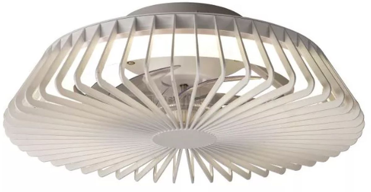 Mantra Himalaya lampa podsufitowa 1x70 W z wentylatorem biała 8196