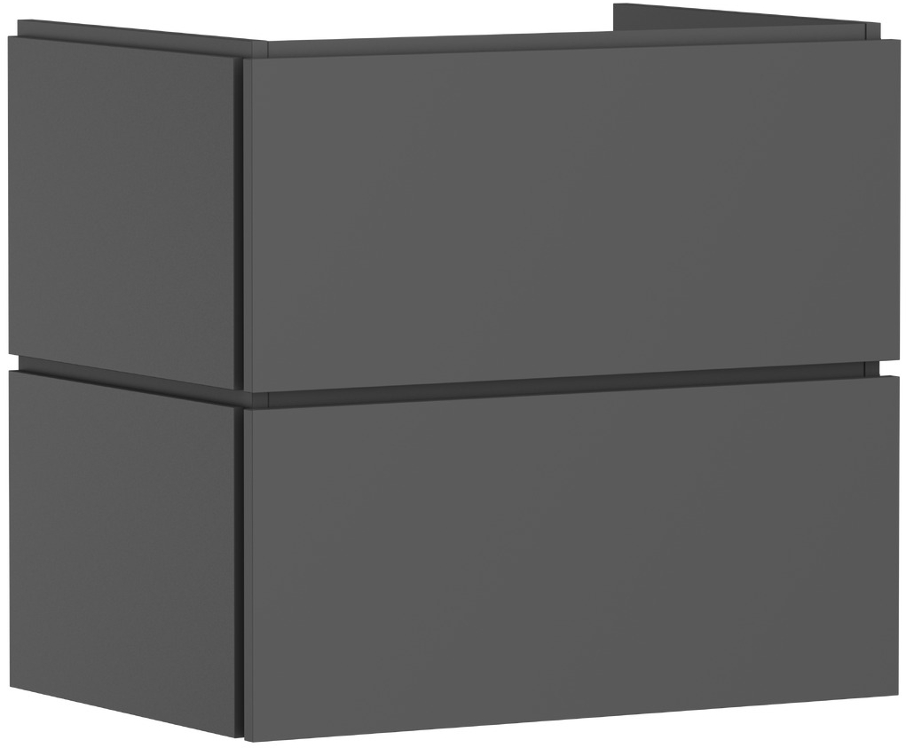 Hansgrohe Xilesa E szafka 68x47x62 cm podumywalkowa wisząca szara 54295760