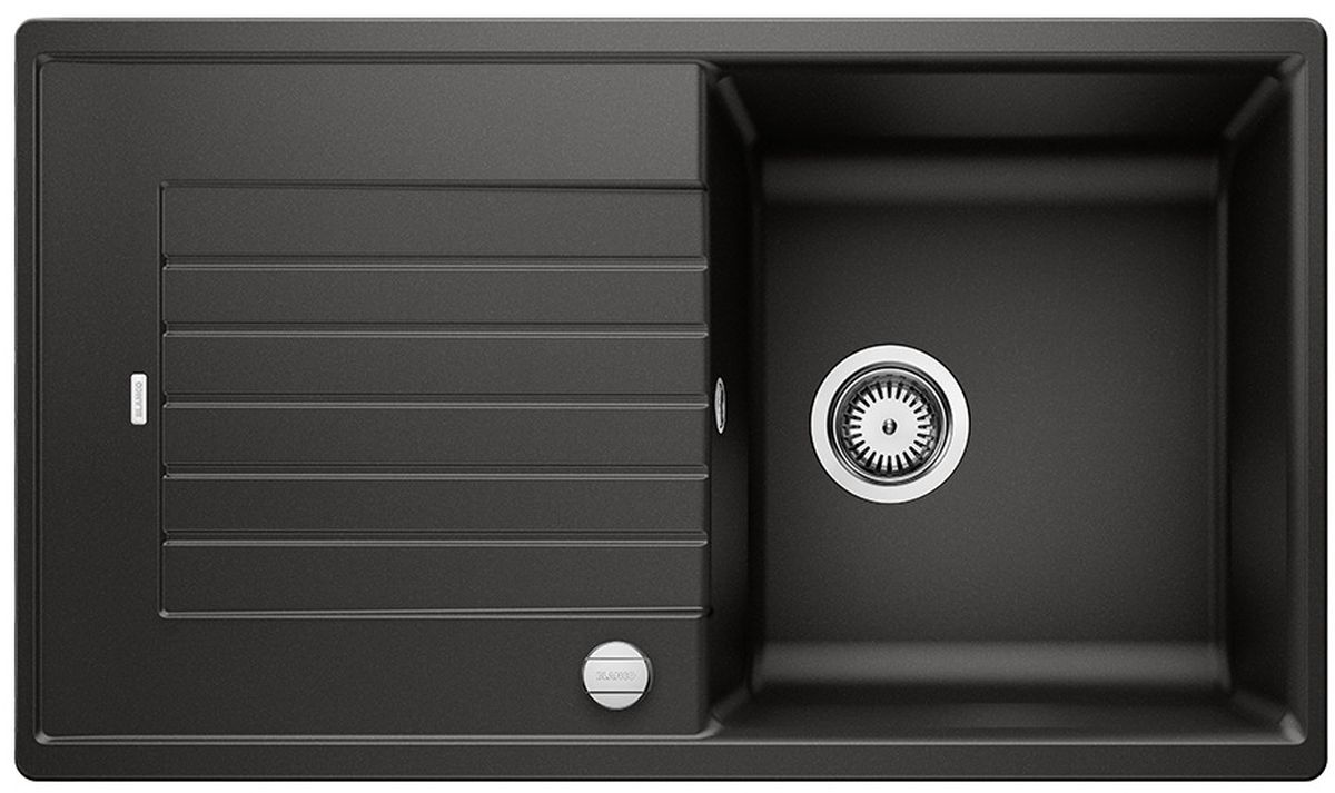 Blanco Zia 5 S zlewozmywak 86x50 cm Silgranit czarny 526015