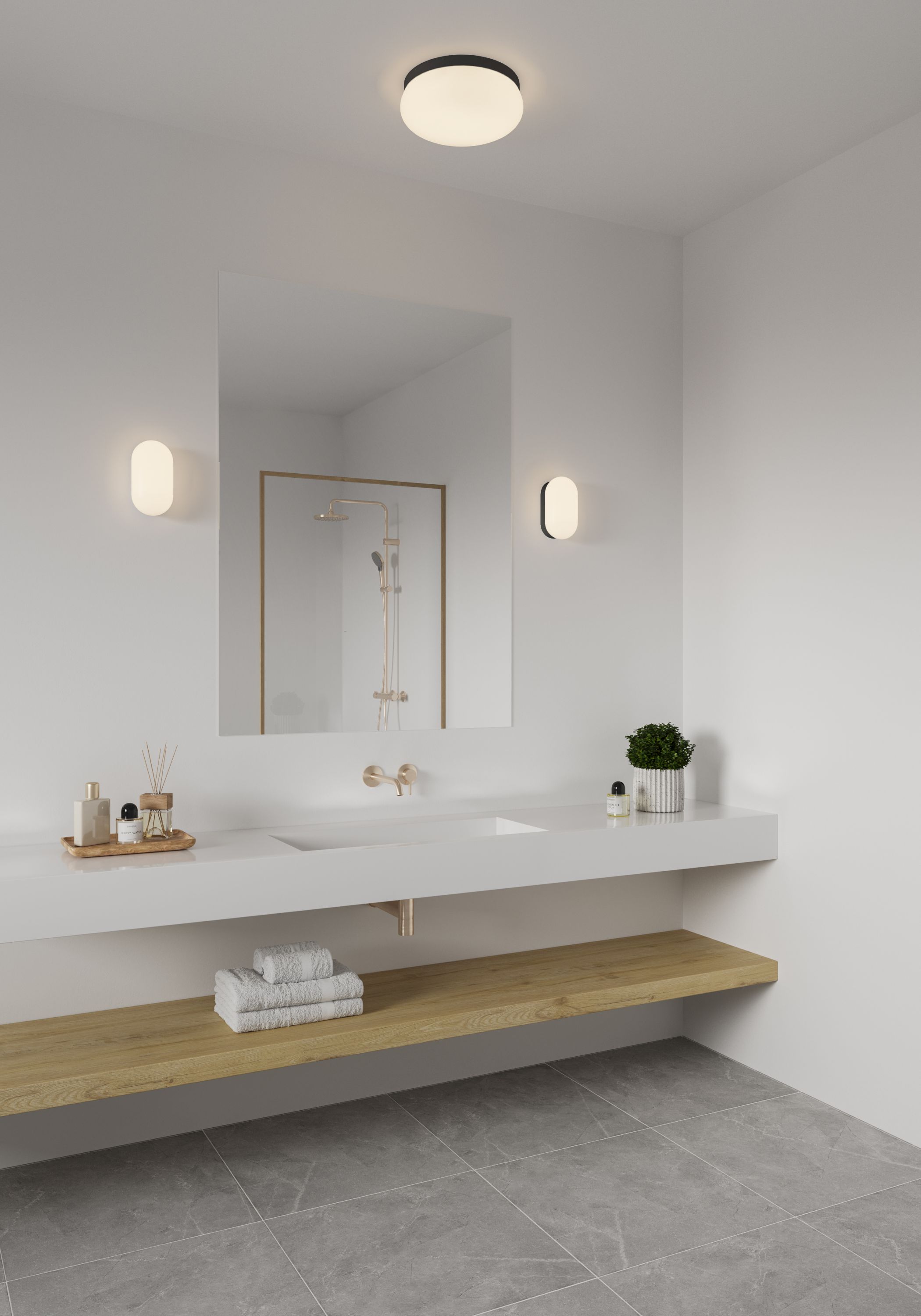 Nordlux Foam kinkiet 1x55W czarny 2210131003