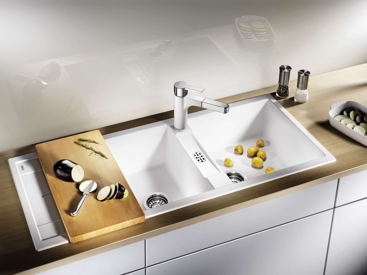 Blanco Metra 8 S zlewozmywak 116x50 cm z Silgranit PuraDur antracyt 513071