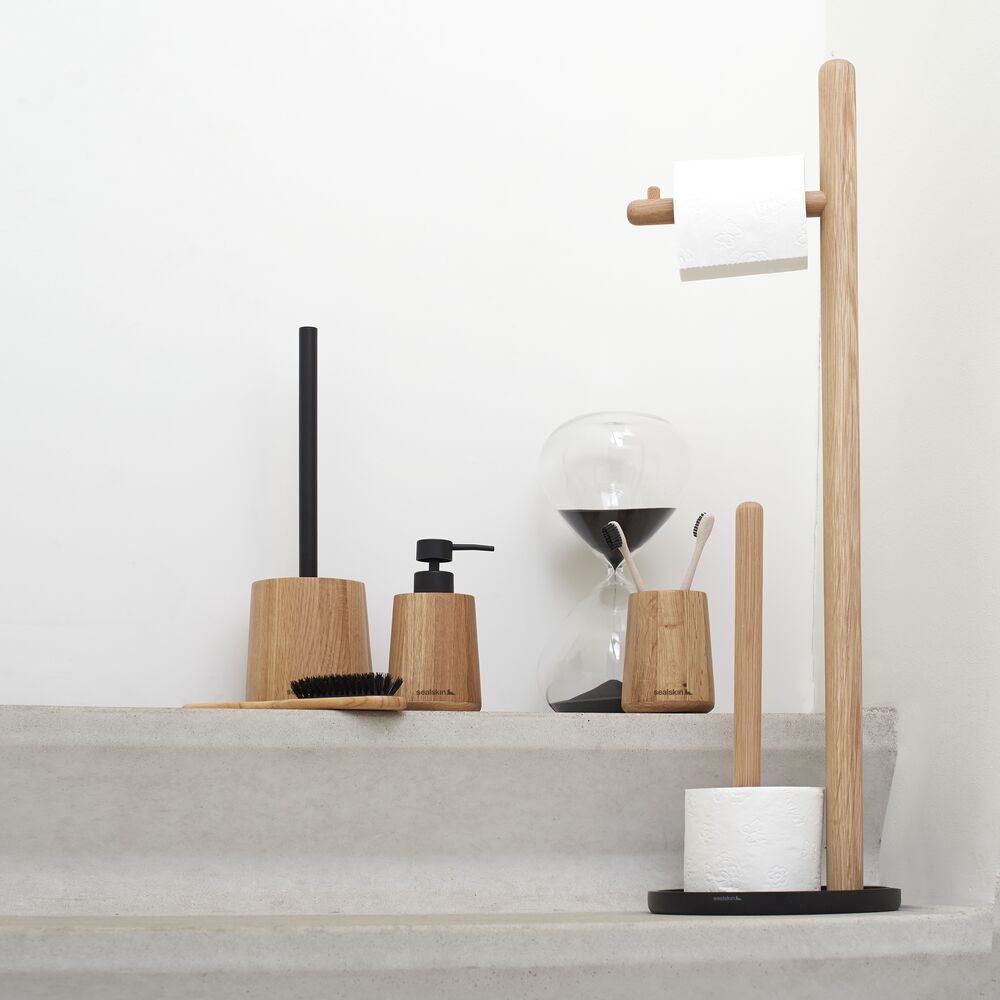 Sealskin Earth stojak na papier toaletowy drewno 800701 - Wysyłka w 24h