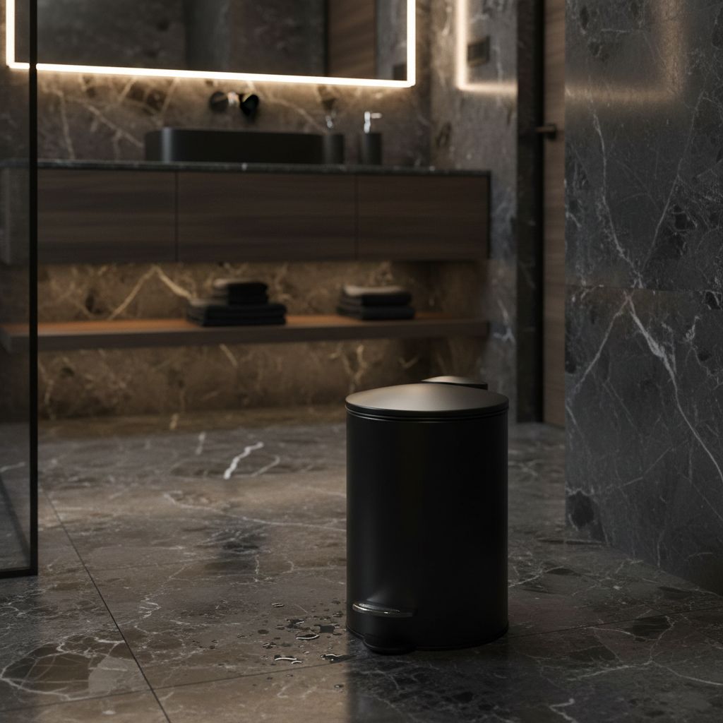 Kleine Wolke Silence kosz na śmieci 3 l czarny mat 8419926858 - Wysyłka w 24h