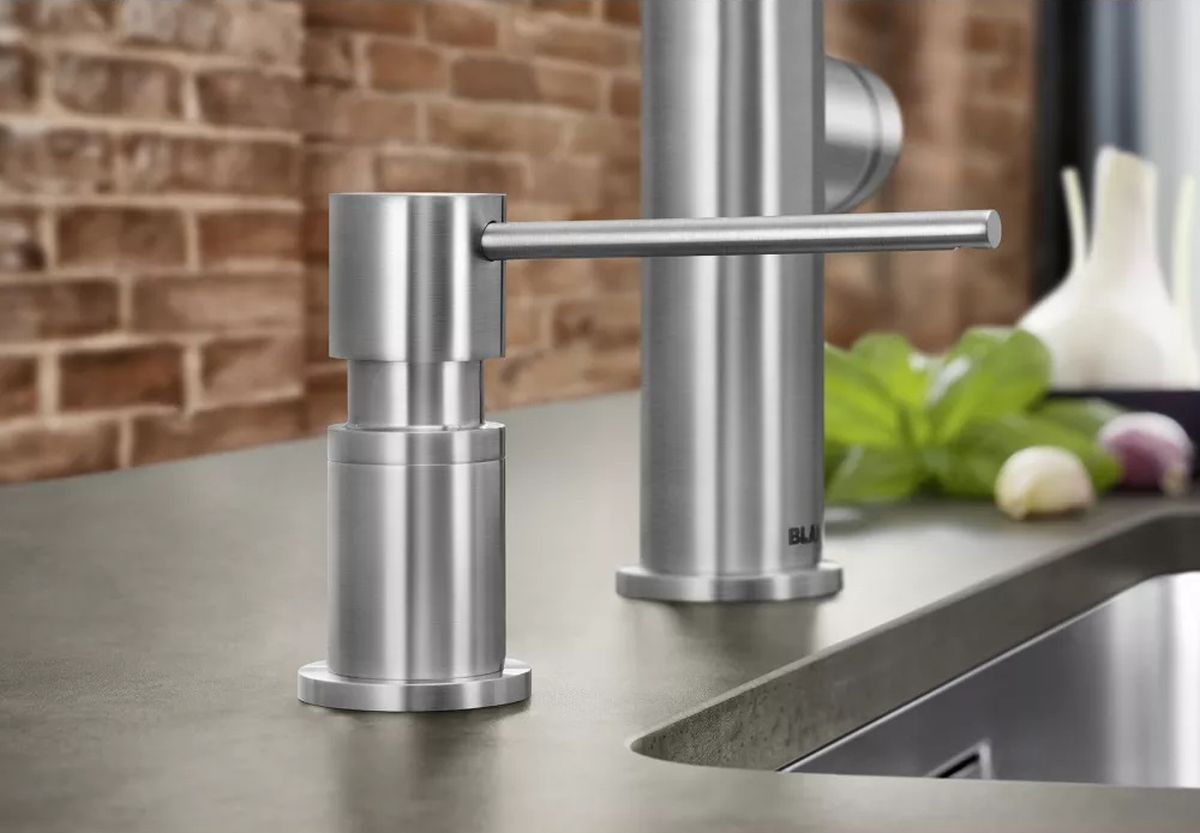 Blanco Lato dozownik do płynu 300 ml blatowy UltraResist stal 525809 - Wysyłka w 24h