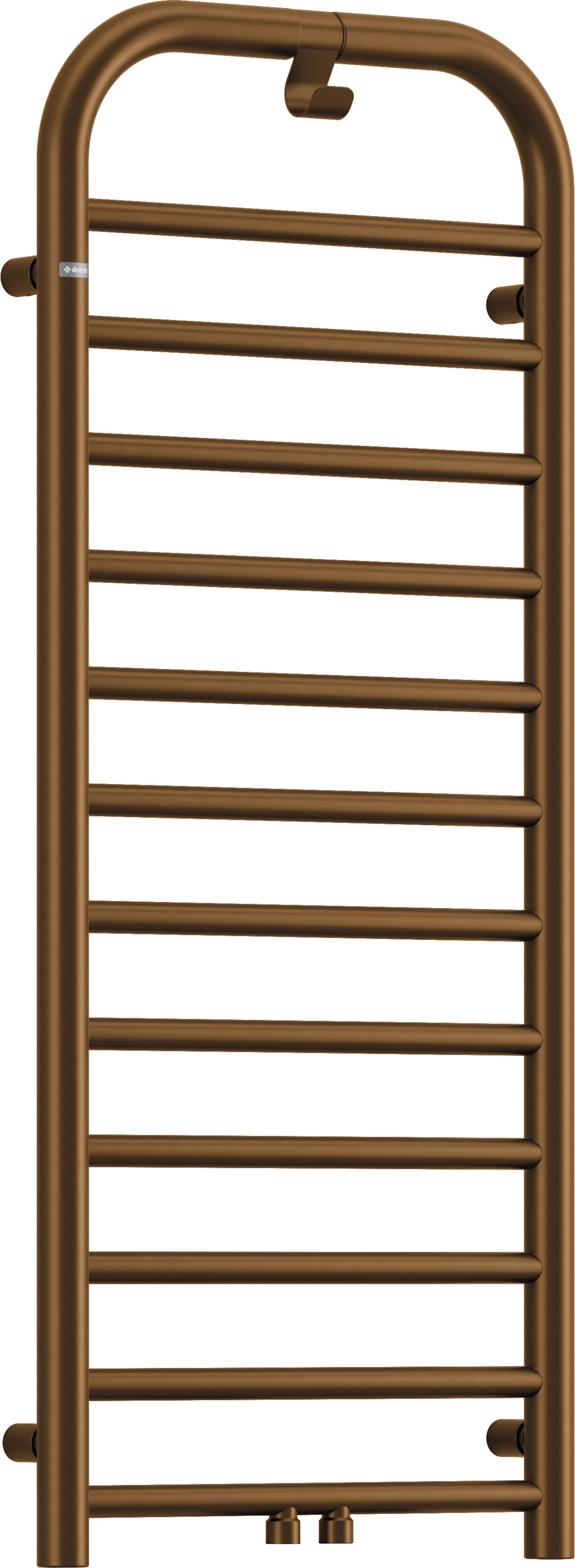 Deante Silia grzejnik łazienkowy dekoracyjny 121x50 cm brązowy mat AGI_CG41