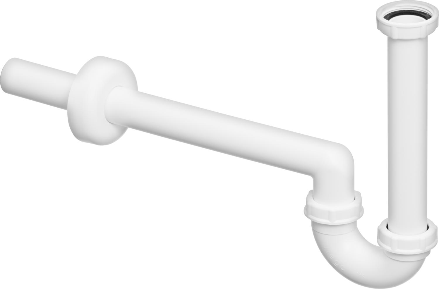Viega syfon do bidetu biały 703417