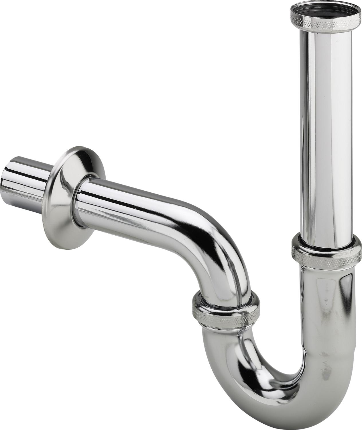 Viega syfon do umywalki rurowy chrom 193645