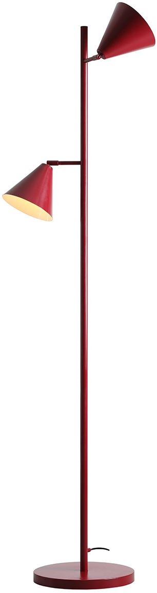 Aldex Form lampa stojąca 2x15 W czerwona 1108A15_2