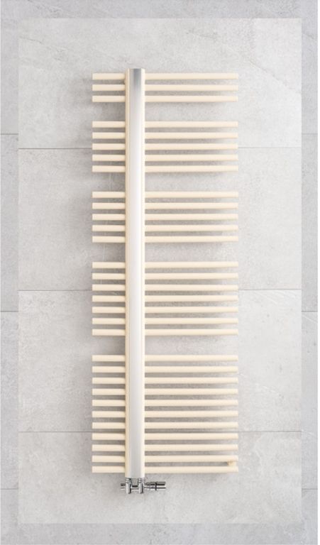 P.M.H. Kronos grzejnik łazienkowy 118,2x60 cm czarny mat KR2BL