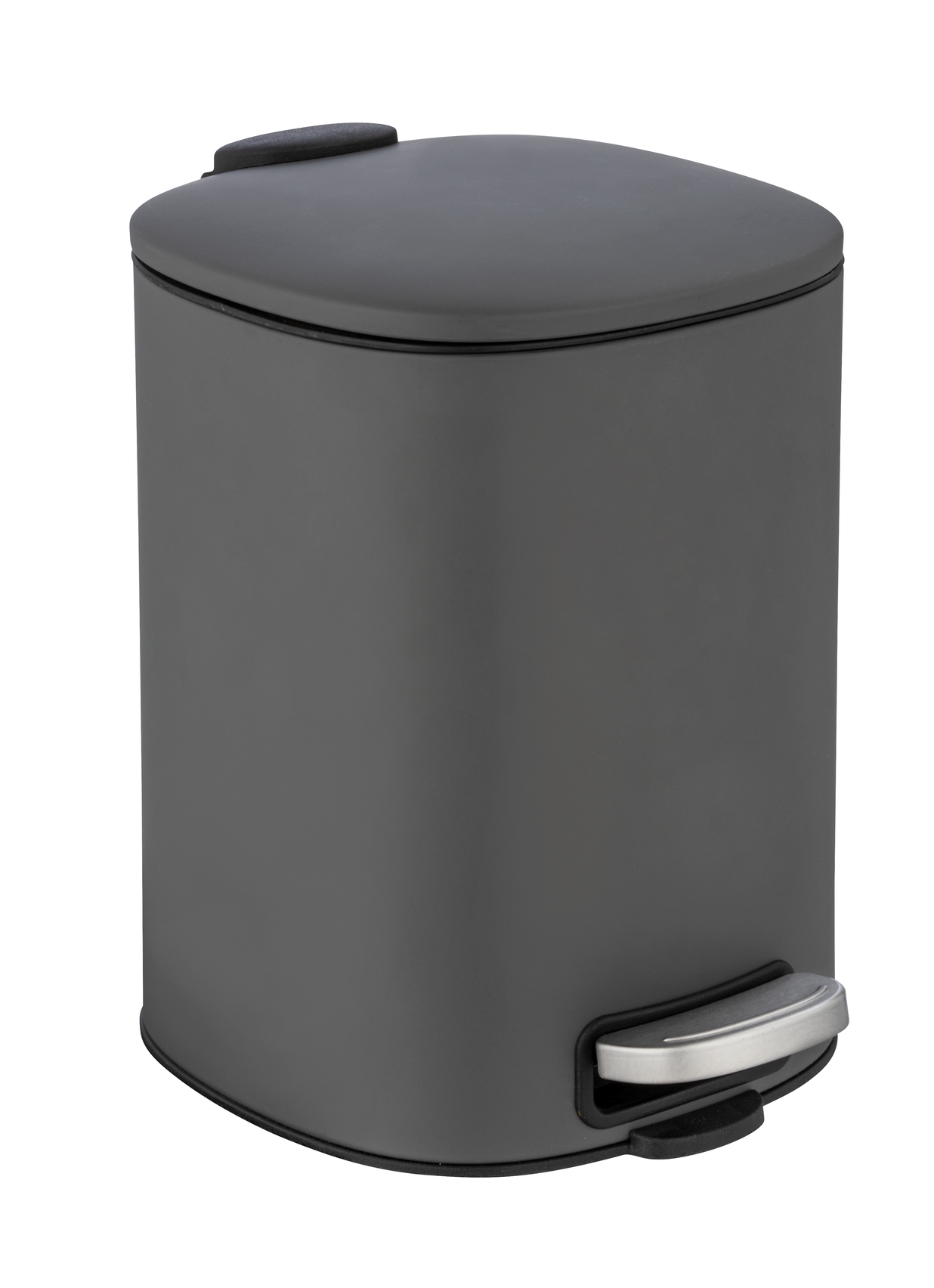 Wenko Alassio kosz na śmieci 5 l szary 24780100