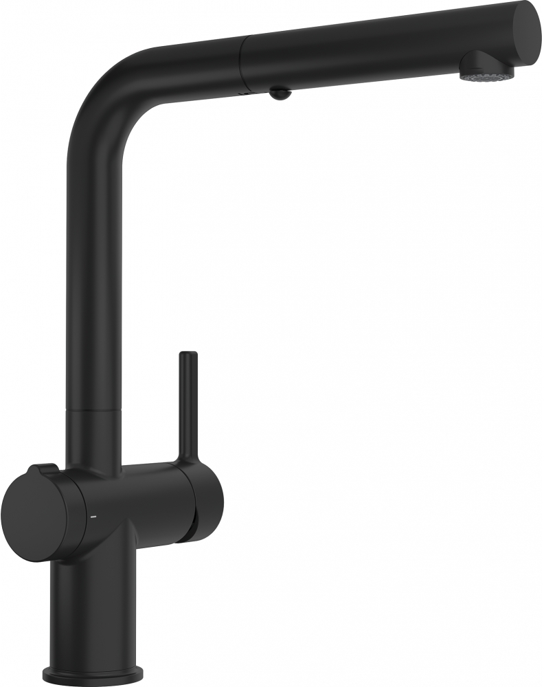 Franke Active Twist bateria kuchenna stojąca z wyciąganą wylewką czarny mat 115.0669.769