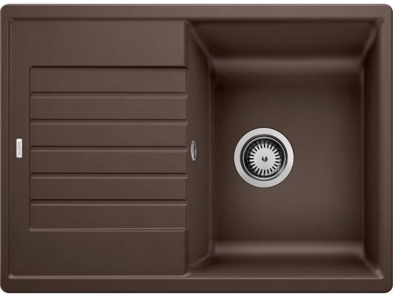 Blanco Zia 45 S Compact zlewozmywak granitowy 68x50 cm brązowy 524730