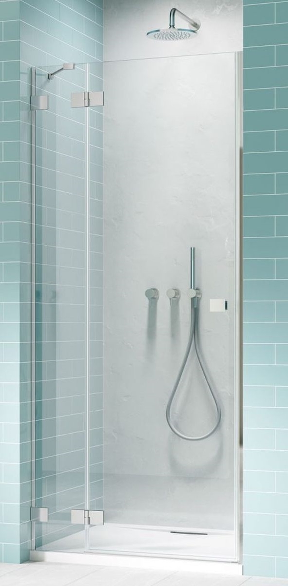 Radaway Espera Pro DWJ drzwi prysznicowe 90 cm uchylne chrom połysk/szkło przezroczyste 10099090-01-01L