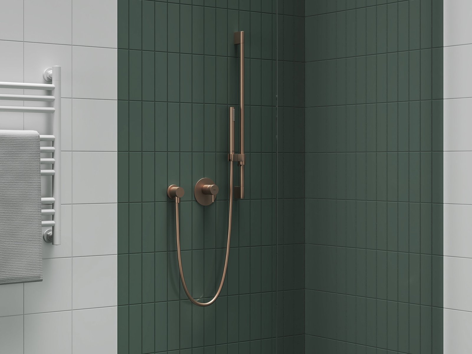 Ravak Espirit bateria prysznicowa podtynkowa ES 062.60GLB złoto szczotkowane X070609