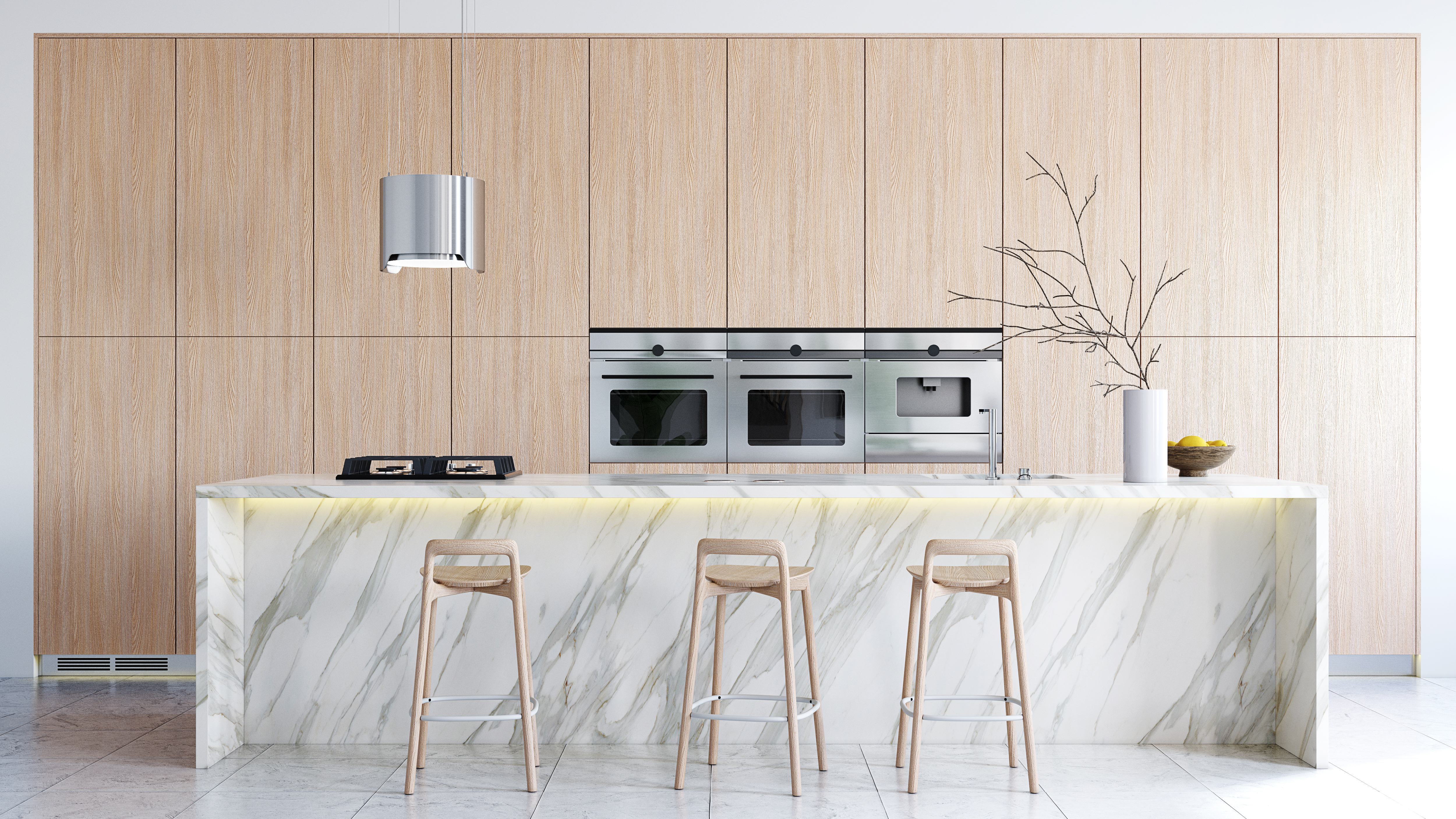 Globalo Design Arenoflow okap kuchenny 39 cm wyspowy stal ARENOFLOW_39_4_INOX