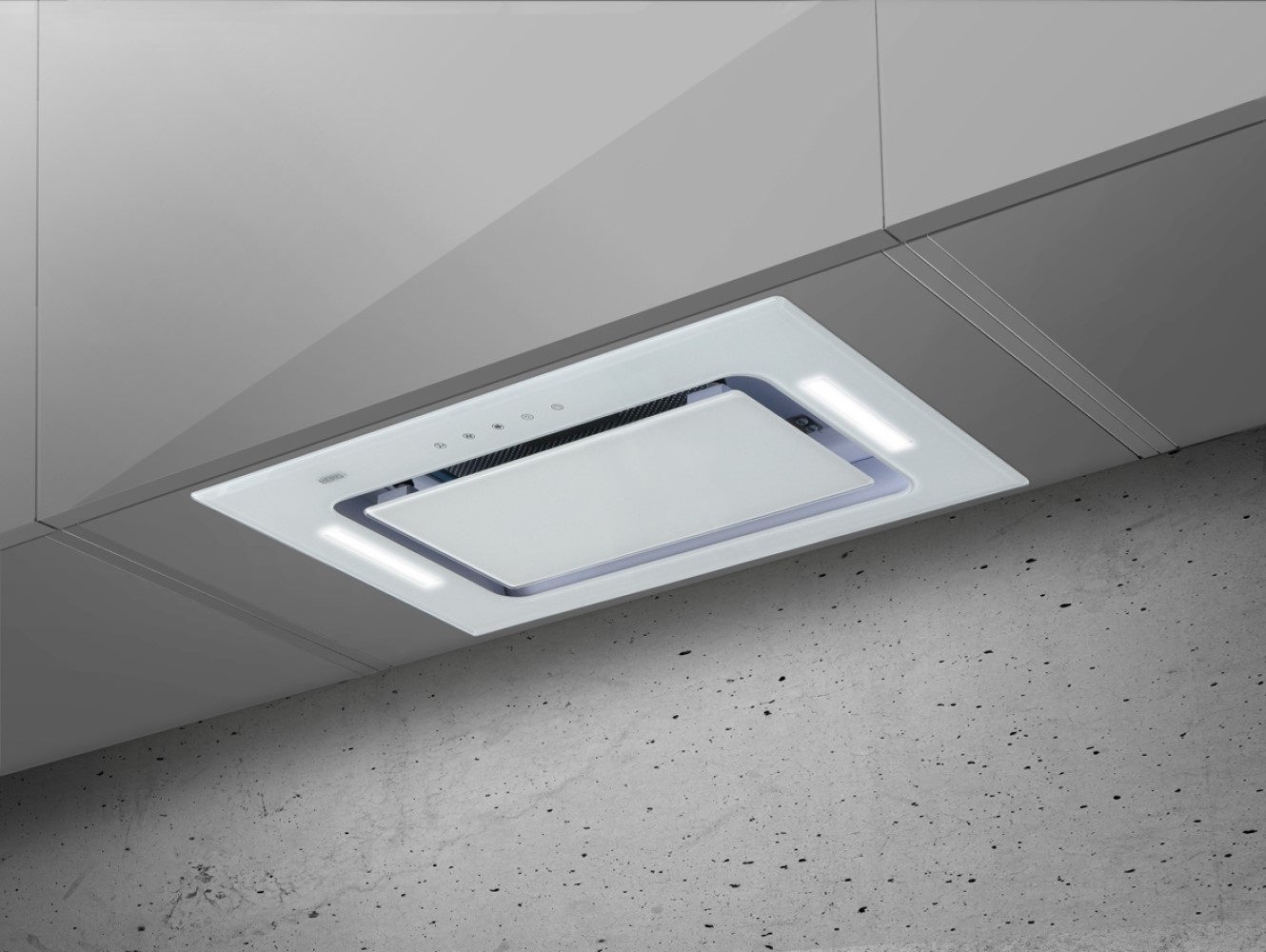 Berg Maestro okap kuchenny 52 cm podszafkowy biały MAEOPPODWH6025