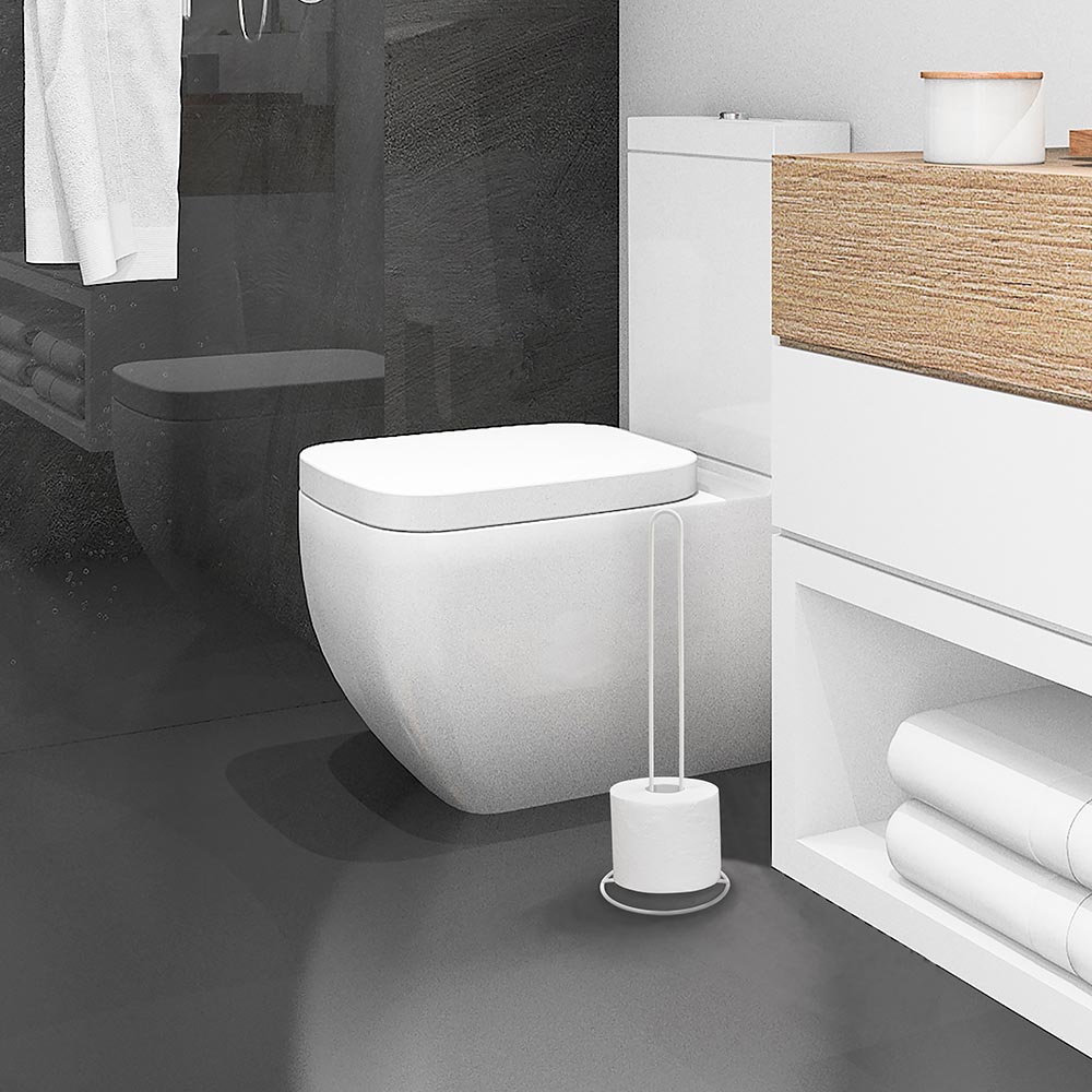 Sepio stojak na papier toaletowy biały 10STOPAP4RWHI