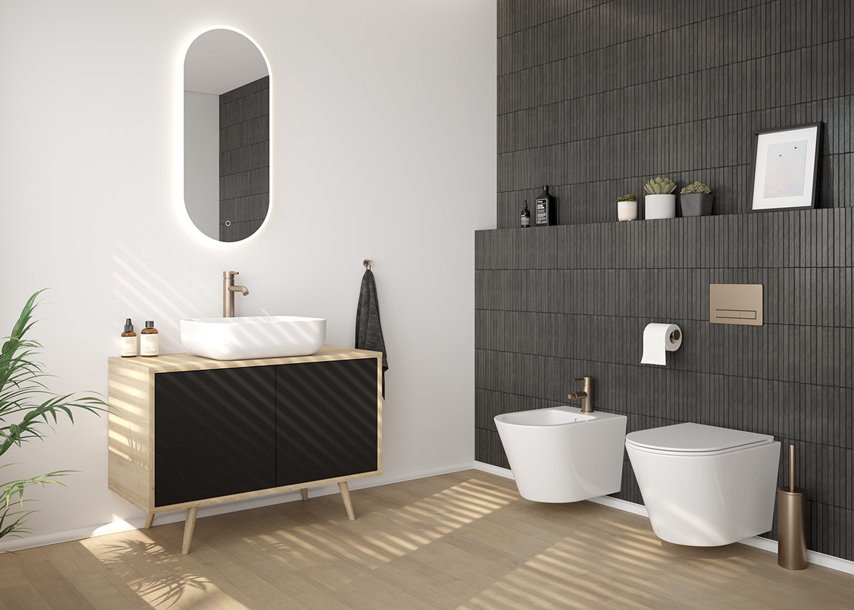 Oltens Josen umywalka 50x39,5 cm nablatowa z powłoką SmartClean biała 40805000 - Wysyłka w 24h