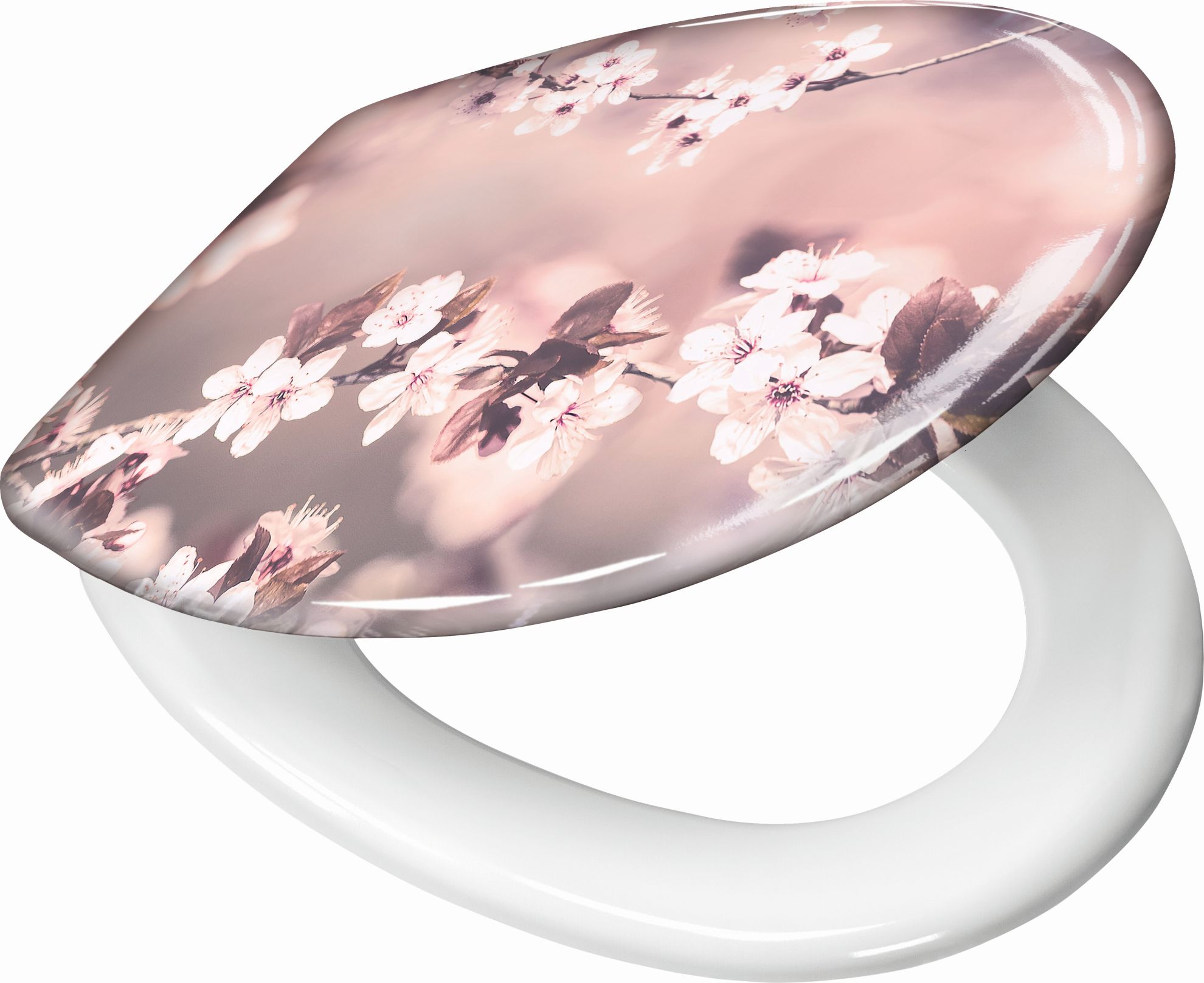 Kleine Wolke Blossom deska sedesowa uniwersalna wolnoopadająca kwiaty 1857401075 - Wysyłka w 24h