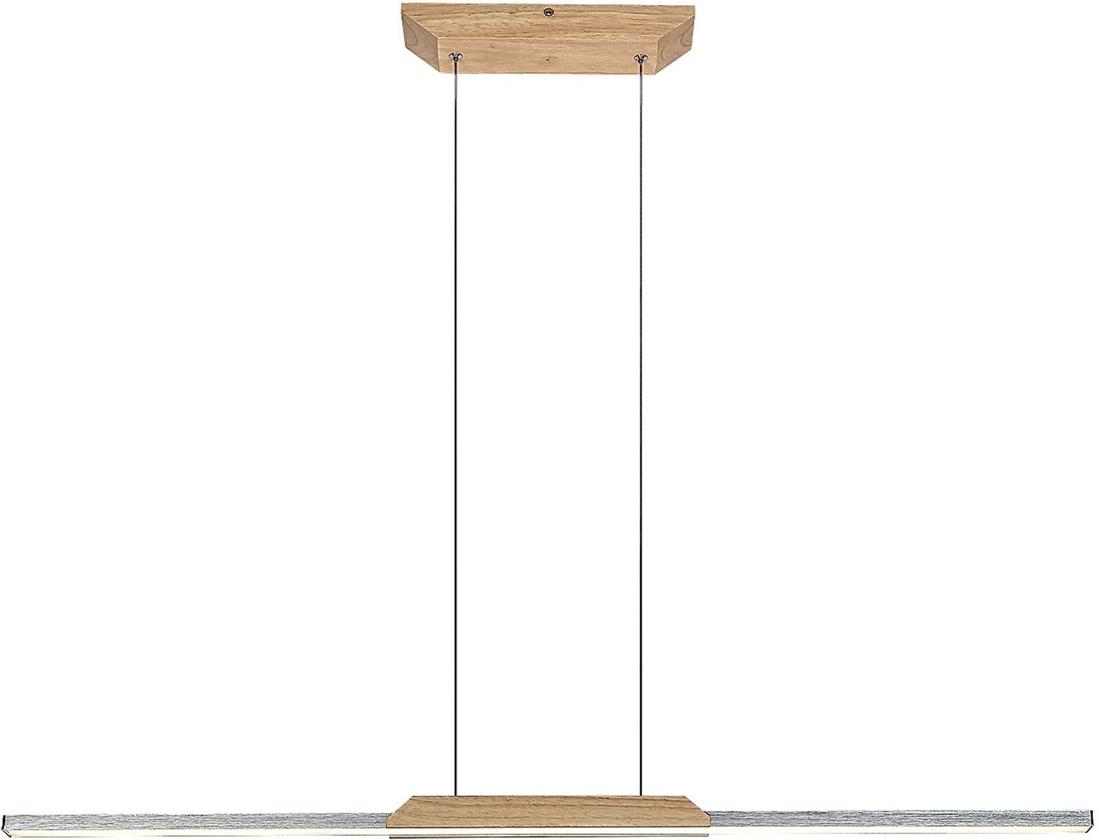 Rabalux Tamur lampa wisząca 1x26W LED buk/biała 72084