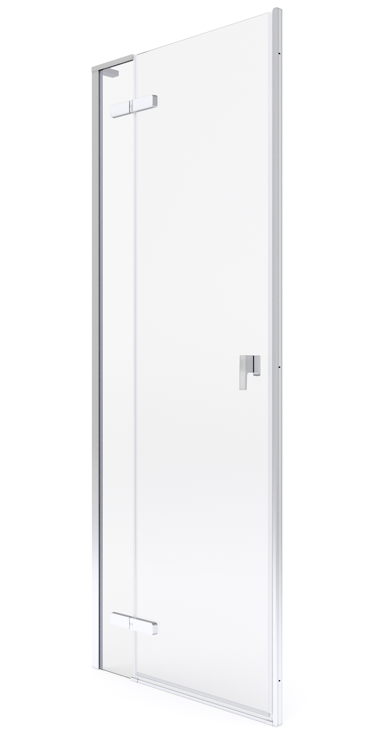 Roca Metropolis-N drzwi prysznicowe 130 cm uchylne chrom połysk/szkło przezroczyste AMP0813012M