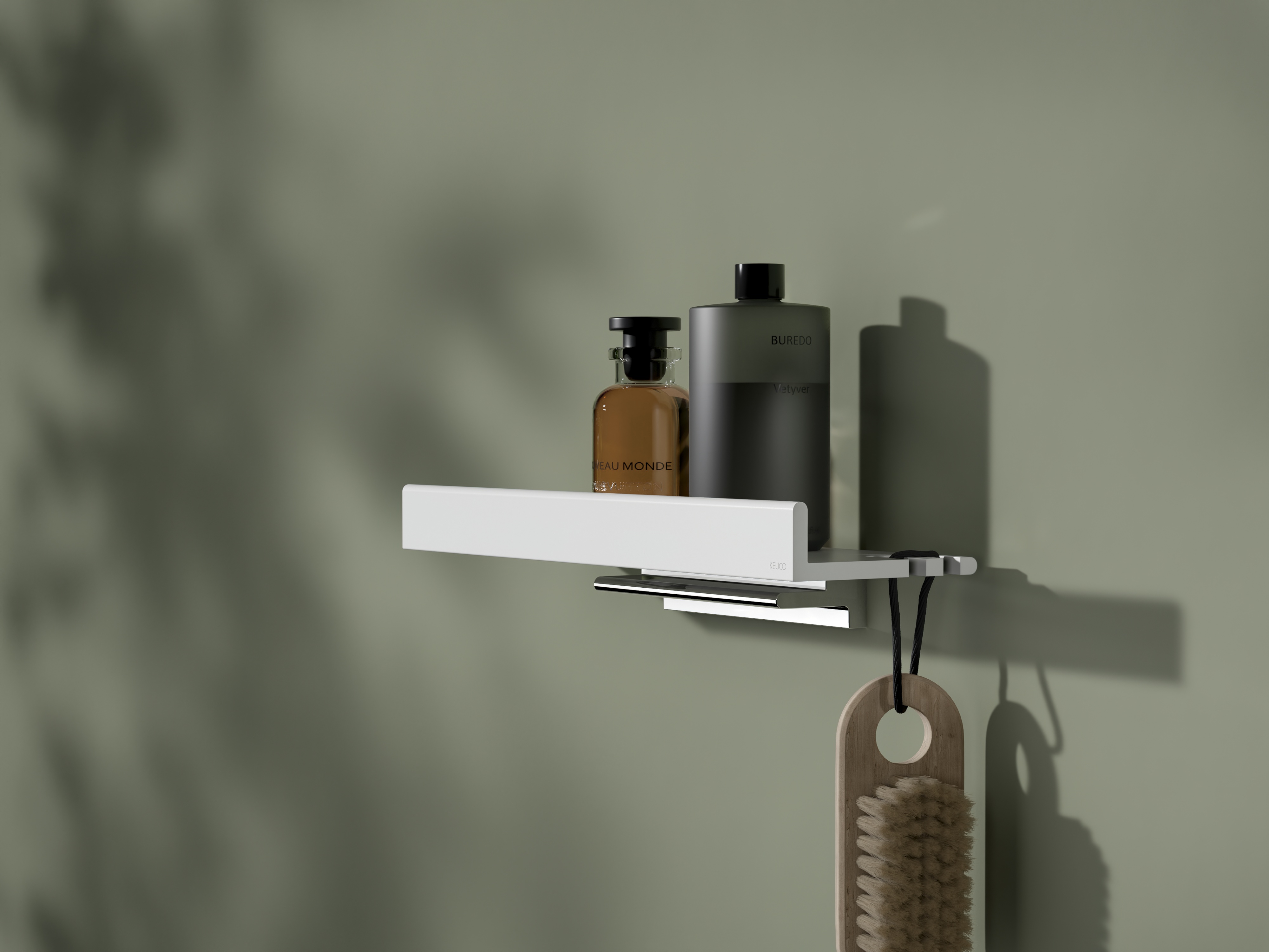 Keuco Reva półka prysznicowa 35 cm biała 12859510000 - Wysyłka w 24h