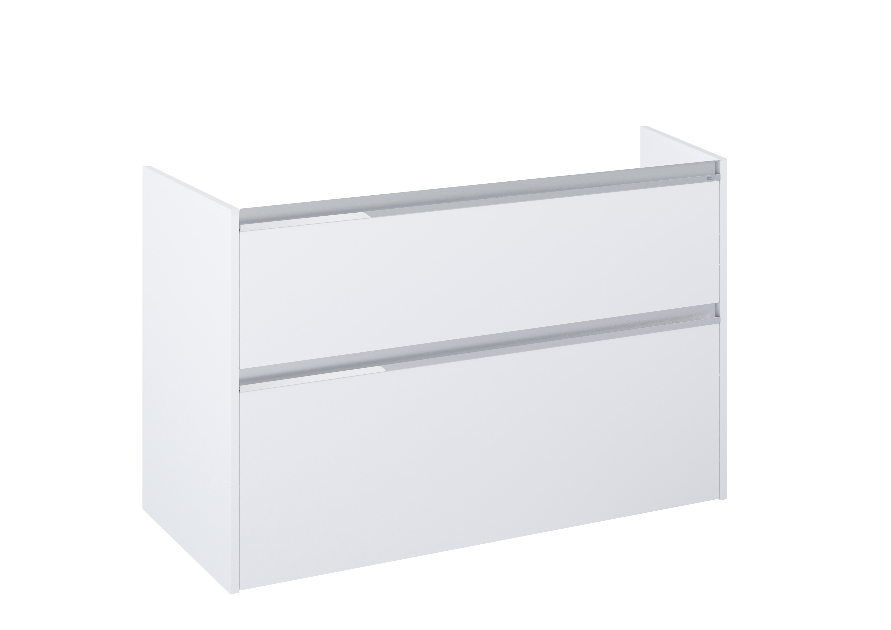 Roca Gap Pro szafka 98,5x46x66,3 cm podumywalkowa wisząca biały połysk A857901806