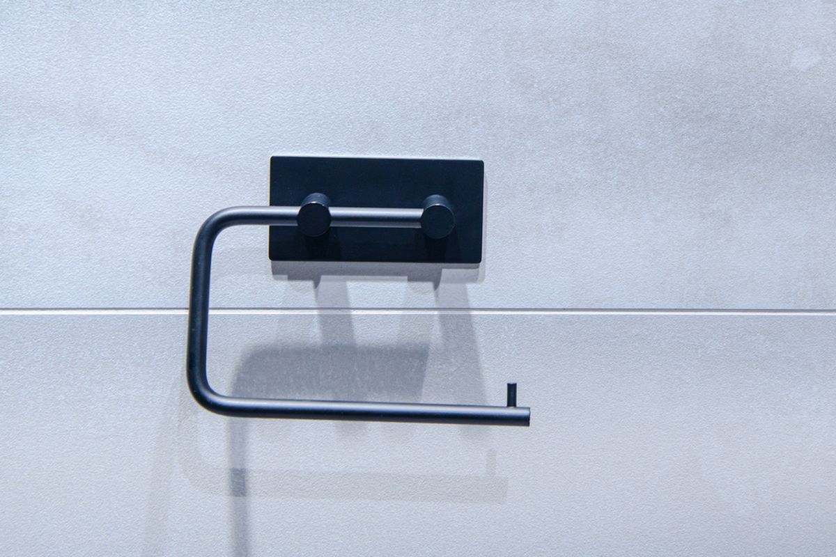 AWD Interior uchwyt na papier toaletowy czarny AWD02091762