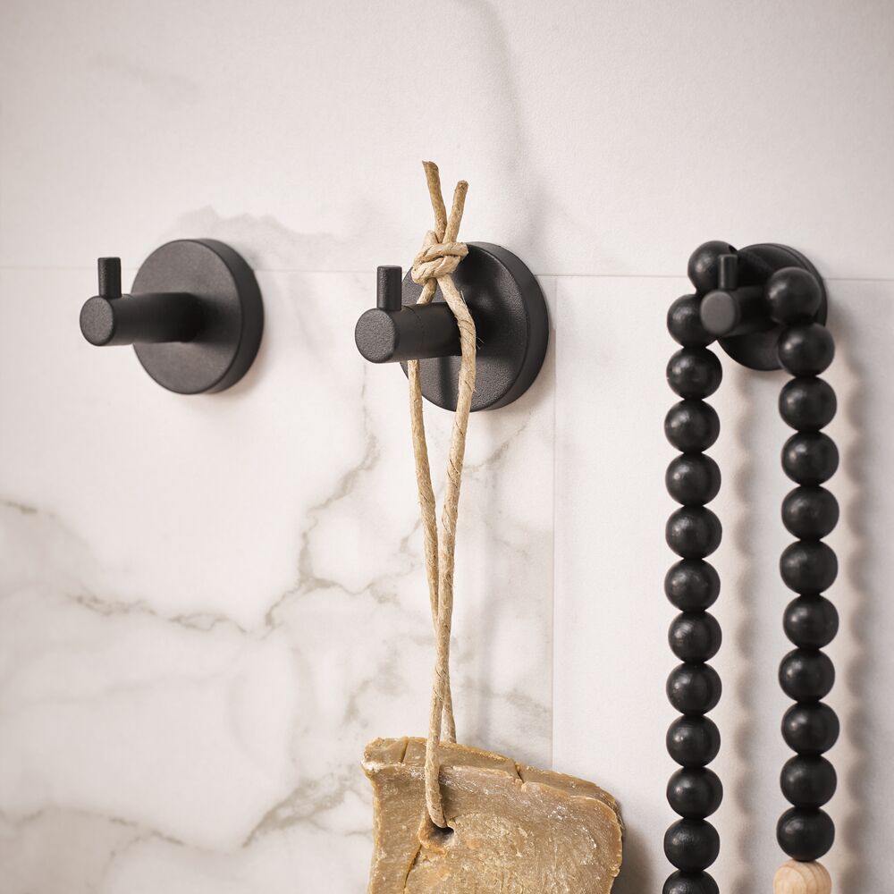 Tiger Boston wieszak na ręcznik czarny mat 309630746 - Wysyłka w 24h