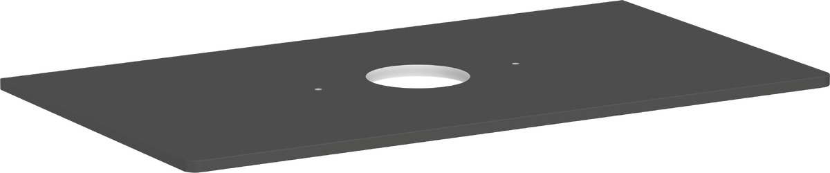 Hansgrohe Xelu Q blat naszafkowy 98x55 cm szary 54114910